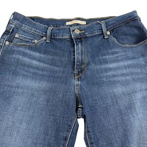 Levi Strauss 505 Straight Jeans‎ Women Blue Denim Size 31